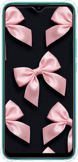 Силикон с усиленными углами чехол Coquette Ribbons Dark Coquette для Xiaomi Redmi 9 - 6767sp-2019 изображение 