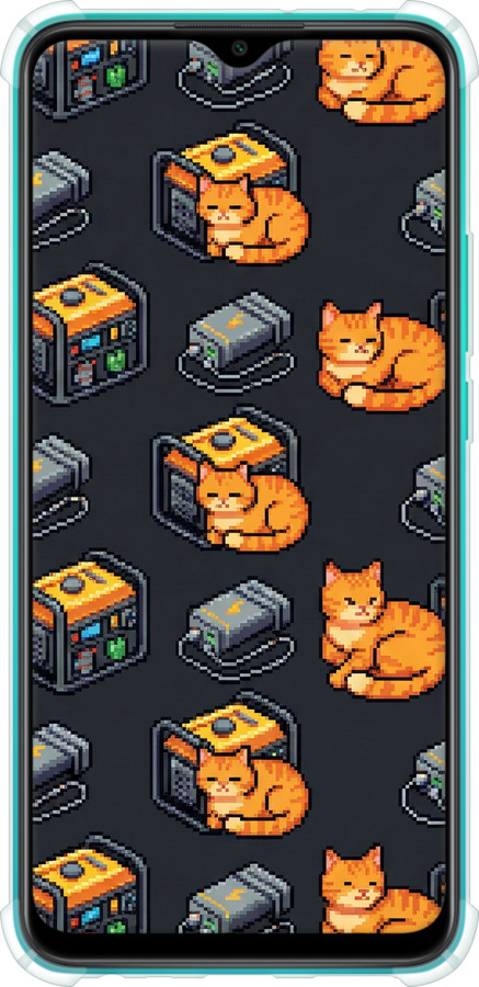 Силикон с усиленными углами чехол Autonomous Zone для Xiaomi Redmi 9 - 6771sp-2019 изображение 