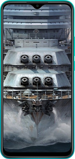Силіконовий чехол Лінкор, world of tanks, wargaming, військовий корабель для Xiaomi Redmi 9 - 6453u-2019 изображение 