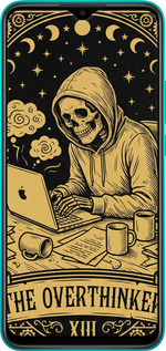 2D пластиковый чехол The Overthinker для Xiaomi Redmi 9 - 6774t-2019 изображение 