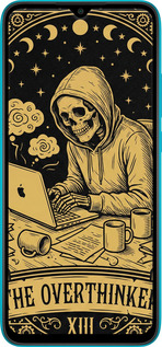 TPU чехол The Overthinker для Xiaomi Redmi 9A - 6774b-2034 изображение 