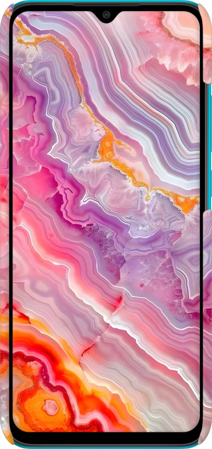 3D пластиковий матовий чехол Мрамор 2 для Xiaomi Redmi 9A - 6307m-2034 изображение 