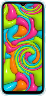 Силикон с усиленными углами чехол Y2K Jelly Dream для Xiaomi Redmi 9A - 6780sp-2034 изображение 