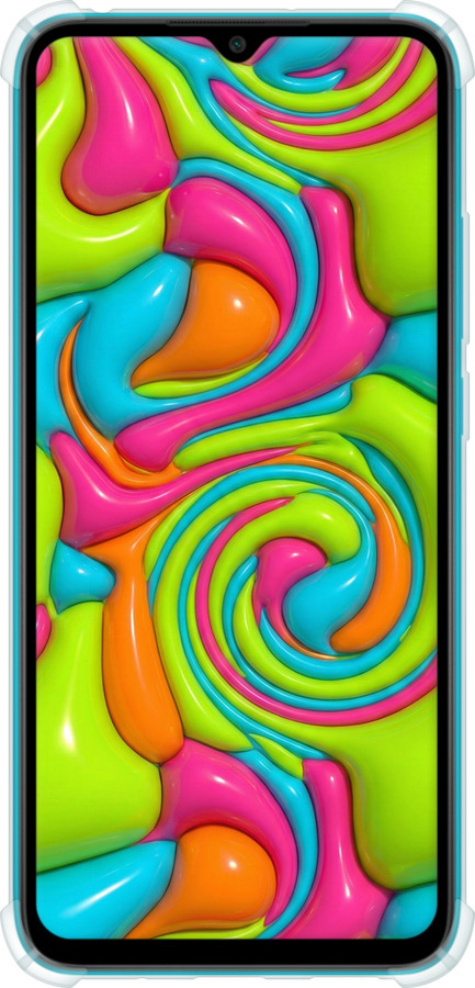 Силикон с усиленными углами чехол Y2K Jelly Dream для Xiaomi Redmi 9A - 6780sp-2034 изображение 