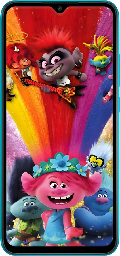 Силиконовый чехол Троли для Xiaomi Redmi 9A - 6343u-2034 изображение 