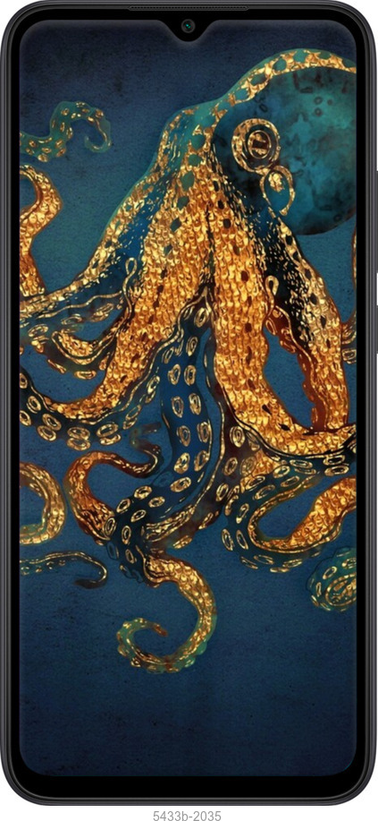 TPU чехол № 5433 для Xiaomi Redmi 9C - 5433b-2035 изображение 