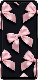 3D пластиковый матовый чехол Coquette Ribbons Dark Coquette для Xiaomi Redmi 9C - 6767m-2035 изображение 