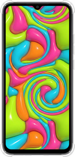 Силіконовий протиударний с посиленими кутами чехол Y2K Jelly Dream для Xiaomi Redmi 9C - 6780sp-2035 изображение 