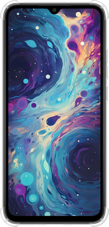 Силіконовий протиударний с посиленими кутами чехол Арт акварель для Xiaomi Redmi 9C - 6329sp-2035 изображение 