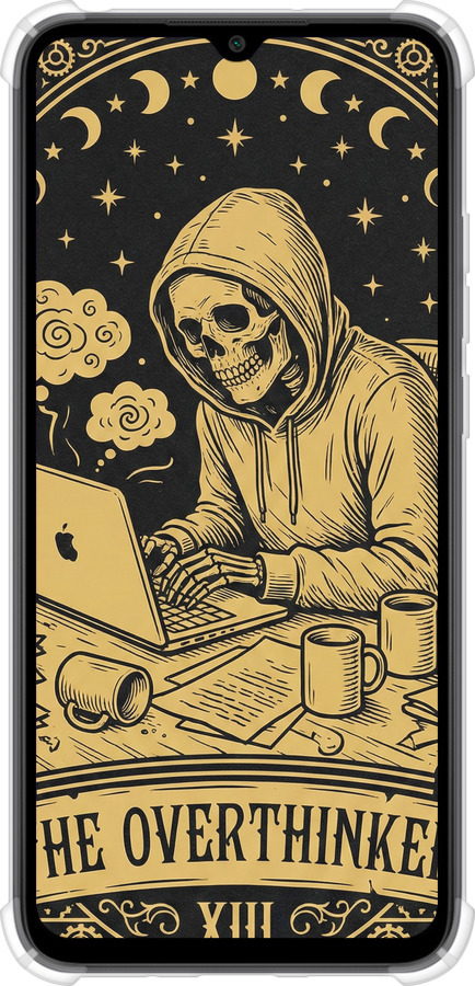 Силіконовий протиударний с посиленими кутами чехол The Overthinker для Xiaomi Redmi 9C - 6774sp-2035 изображение 