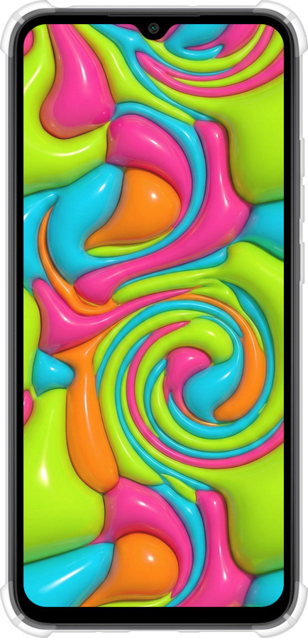 Силіконовий протиударний с посиленими кутами чехол Y2K Jelly Dream для Xiaomi Redmi 9C - 6780sp-2035 изображение 