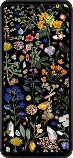 Силиконовый чехол С цветами для Xiaomi Redmi 9C - 6422u-2035 изображение 