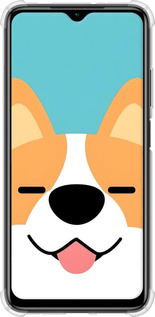 Силикон с усиленными углами чехол Корги для Xiaomi Redmi 9T - 6280sp-2257 изображение 