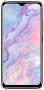 Силіконовий протиударний с посиленими кутами чехол Нежный мрамор для Xiaomi Redmi 9T - 6310sp-2257 изображение 