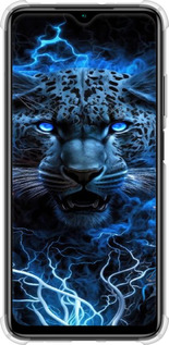 Силикон с усиленными углами чехол Ледяной леопард для Xiaomi Redmi 9T - 6460sp-2257 изображение 