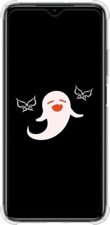 Силикон с усиленными углами чехол Genshin Impact Ху Тао Искусство духа-призрака для Xiaomi Redmi 9T - 6534sp-2257 изображение 