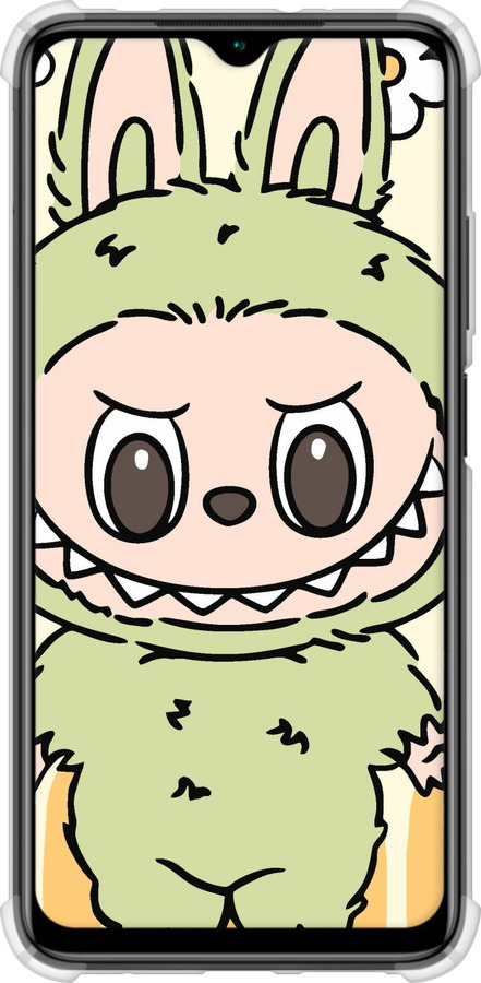 Силикон с усиленными углами чехол № 6736 для Xiaomi Redmi 9T - 6736sp-2257 изображение 