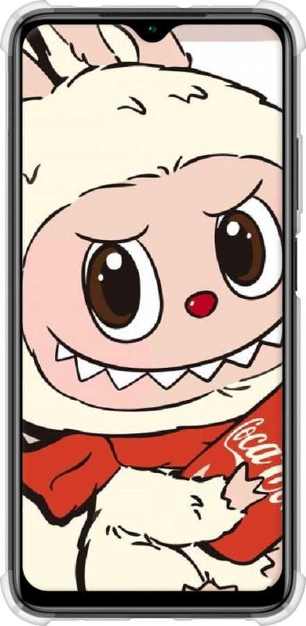 Силикон с усиленными углами чехол № 6738 для Xiaomi Redmi 9T - 6738sp-2257 изображение 