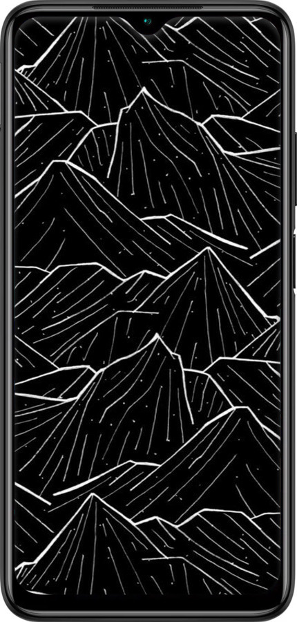 2D пластиковый чехол С изображением Темных гор для Xiaomi Redmi 9T - 6489t-2257 изображение 