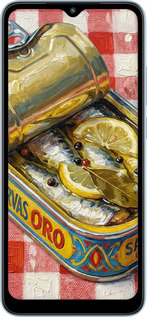 Силиконовый чехол Vintage Sardine Tin Phone для Xiaomi Redmi A1 Plus - 6772u-2942 изображение 