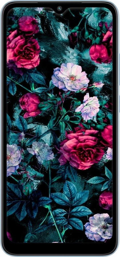Силиконовый чехол Сад и розы для Xiaomi Redmi A1 Plus - 6483u-2942 изображение 