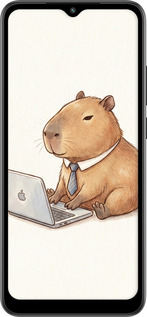 TPU чехол Funny Capybara CEO Working для Xiaomi Redmi A2 - 6777b-3026 изображение 