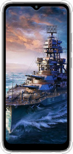 Силикон с усиленными углами чехол Военный корабль, world of tanks, wargaming для Xiaomi Redmi A2 - 6461sp-3026 изображение 