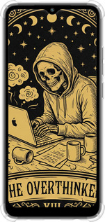 Силикон с усиленными углами чехол The Overthinker для Xiaomi Redmi A2 - 6774sp-3026 изображение 