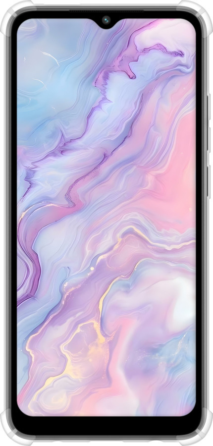 Силикон с усиленными углами чехол Нежный мрамор для Xiaomi Redmi A2 - 6310sp-3026 изображение 