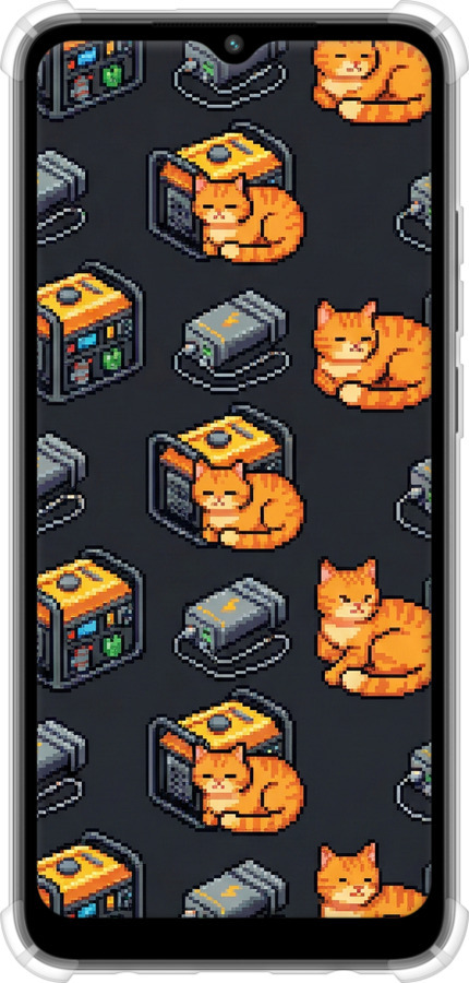 Силикон с усиленными углами чехол Autonomous Zone для Xiaomi Redmi A2 - 6771sp-3026 изображение 