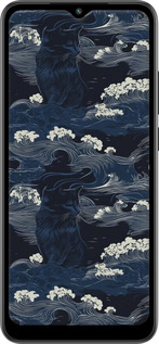 Силиконовый чехол Морская тематика в стиле арт-деко для Xiaomi Redmi A2 - 6520u-3026 изображение 