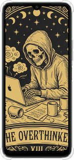 Силикон с усиленными углами чехол The Overthinker для Xiaomi Redmi A3 - 6774sp-3657 изображение 