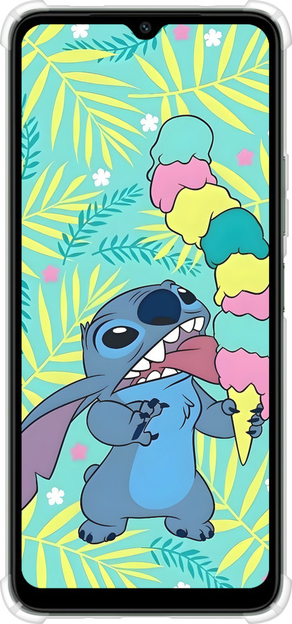 Силикон с усиленными углами чехол Стич для Xiaomi Redmi A3 - 6361sp-3657 изображение 