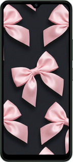 Силиконовый чехол Coquette Ribbons Dark Coquette для Xiaomi Redmi A3 - 6767u-3657 изображение 