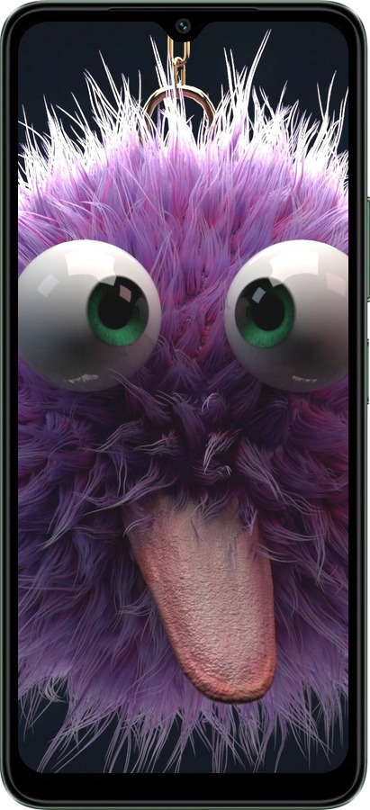Силиконовый чехол Пушистик для Xiaomi Redmi A3 - 6017u-3657 изображение 