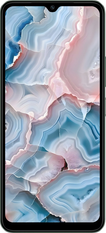 Силиконовый чехол Мрамор для Xiaomi Redmi A3 - 6306u-3657 изображение 