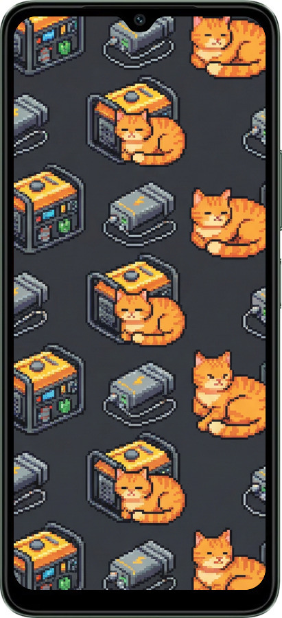 Силіконовий чехол Autonomous Zone для Xiaomi Redmi A3 - 6771u-3657 изображение 