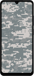 Силиконовый чехол Камуфляж для Xiaomi POCO C71 4G - 1085u-4146 изображение 