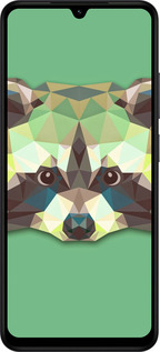 Силиконовый чехол Енот для Xiaomi POCO C71 4G - 1217u-4146 изображение 