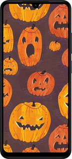 Силиконовый чехол Тыквы на Хеллоуин для Xiaomi Redmi A5 4G - 233u-3926 изображение 
