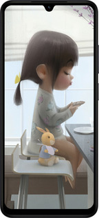 Силіконовий чехол Мила дівчинка з зайчиком для Xiaomi Redmi A5 4G - 4039u-3926 изображение 