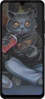 Силиконовый чехол gamer cat для Xiaomi Redmi A5 4G - 4140u-3926 изображение 