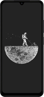Силиконовый чехол Moon in dark для Xiaomi Redmi A5 4G - 4176u-3926 изображение 