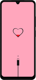 Силіконовий чехол Підзарядка серця1 для Xiaomi Redmi A5 4G - 4275u-3926 изображение 