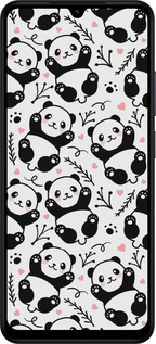 Силиконовый чехол Панды для Xiaomi Redmi A5 4G - 4318u-3926 изображение 