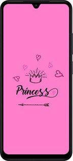 Силиконовый чехол Princess для Xiaomi POCO C71 4G - 4361u-4146 изображение 