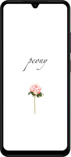 Силиконовый чехол Пион для Xiaomi Redmi A5 4G - 4366u-3926 изображение 