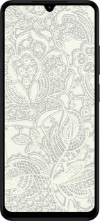 Силиконовый чехол Белое кружево для Xiaomi POCO C71 4G - 4383u-4146 изображение 