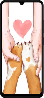 Силиконовый чехол Дружба для Xiaomi Redmi A5 4G - 4410u-3926 изображение 