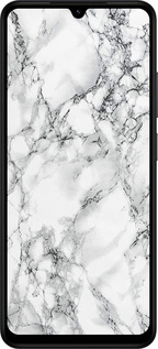 Силіконовий чехол Мармур білий для Xiaomi Redmi A5 4G - 4480u-3926 изображение 